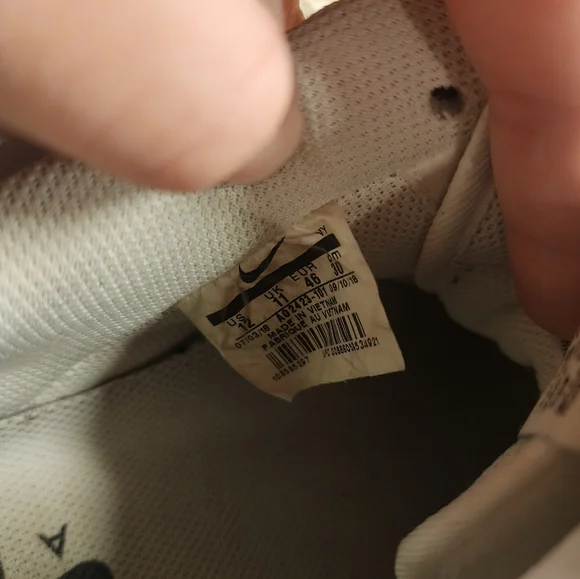 2018 Nike AF1 low 07’ 3 “black white” size 12 - Picture 6 of 7